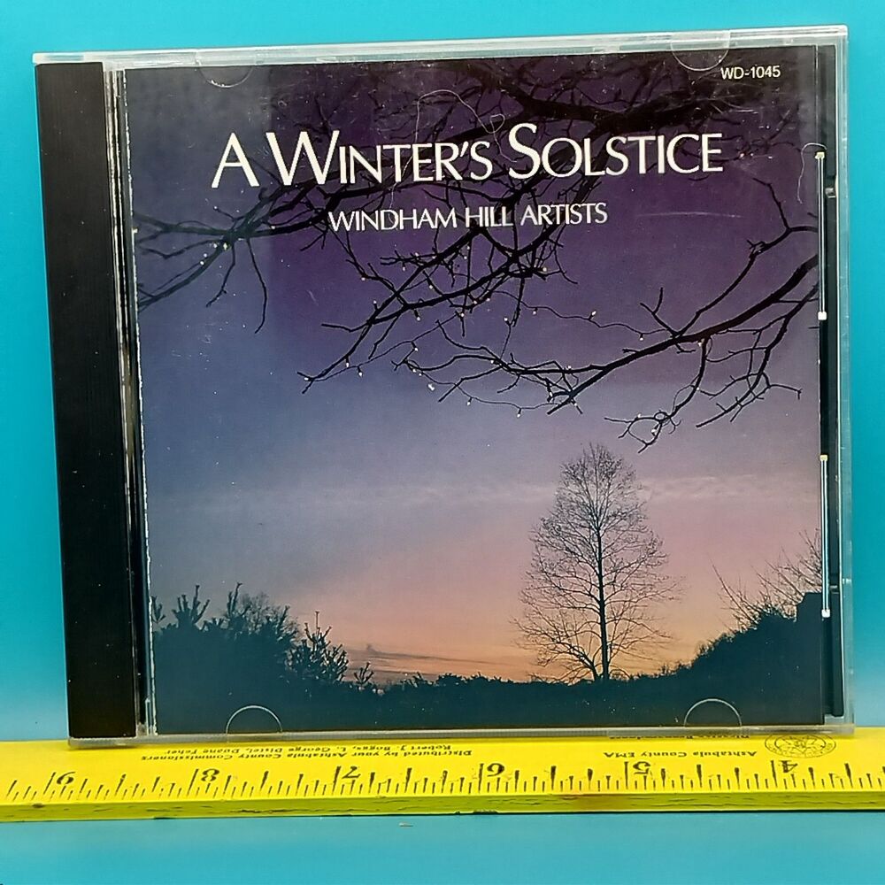 A Winter's Solstice Windham Hill 1985 Philip Aaberg Billy Oskay Liz Story CD